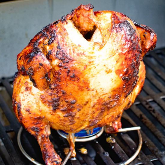 Beer Can Grilled Chicken - Recipe photo by gimmesomegrilling