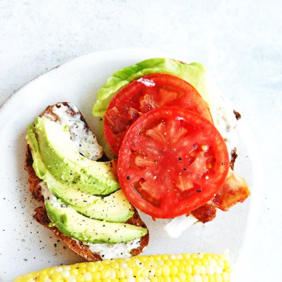 California BLT with Dill Mayo - Recipe photo by myeverydaytable