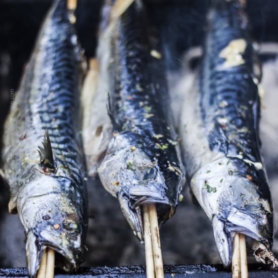 Steckerlfisch aka Fish on a Stick - Recipe photo by Craft Beering