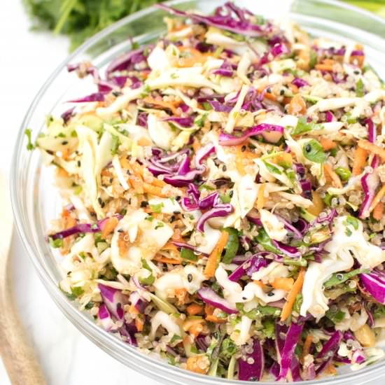 Asian Sesame Ginger Slaw - Recipe photo by servedfromscratch