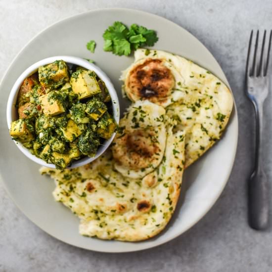 Vegan Palak Paneer - Recipe photo by plantandvine