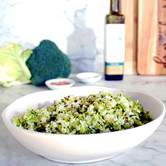 Broccoli & Cauliflower Mash - Recipe photo by amysavagenutrition