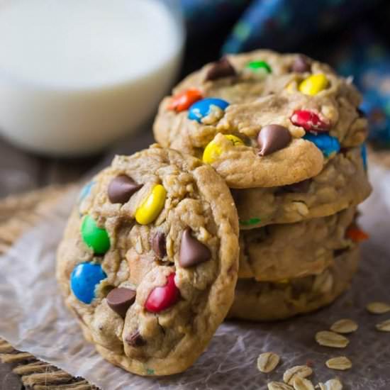 Monster Cookies - Recipe photo by Baking a Moment