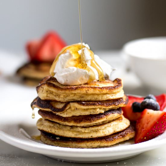 Soft Ricotta Keto Pancakes - Recipe photo by Inspector Gorgeous