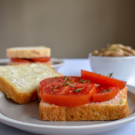 Southern Tomato and Mayo Sandwiches - Recipe photo by ibroughtbread
