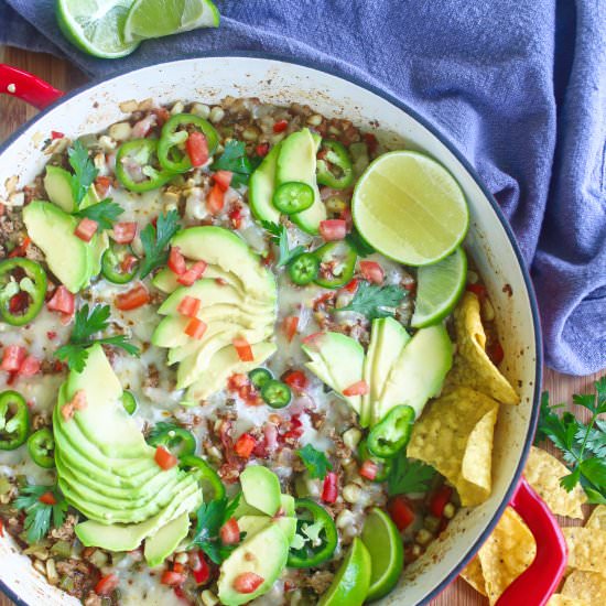 Turkey Taco Skillet - Recipe photo by joeats