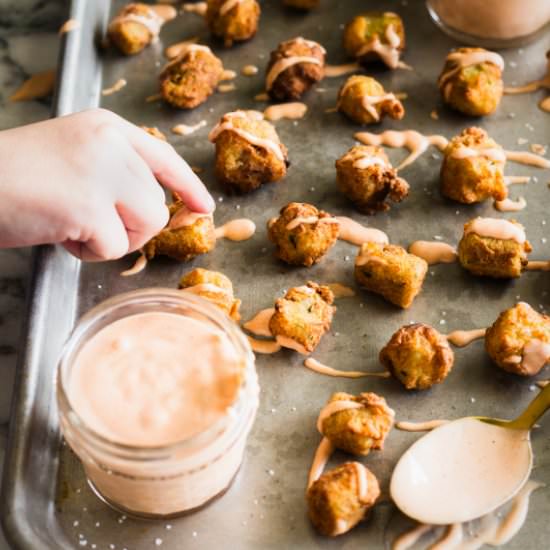 Fried Okra - Recipe photo by allthekingsmorsels