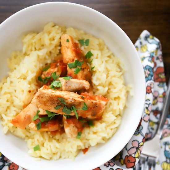 Weeknight Salsa Chicken - Recipe photo by FunnyLoveLindsay