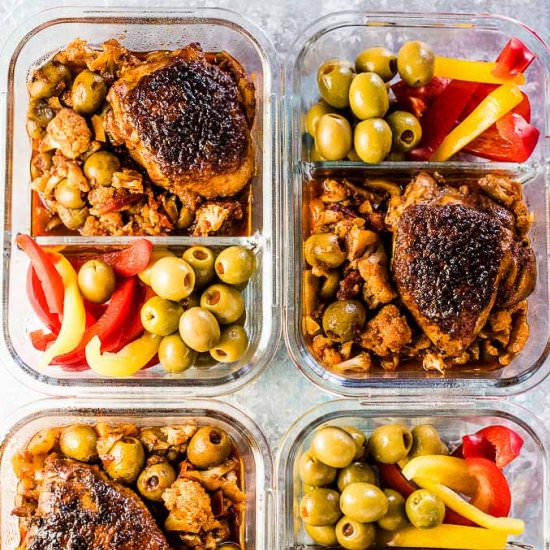 Spanish Chicken & Cauliflower Rice - Recipe photo by The Endless Meal