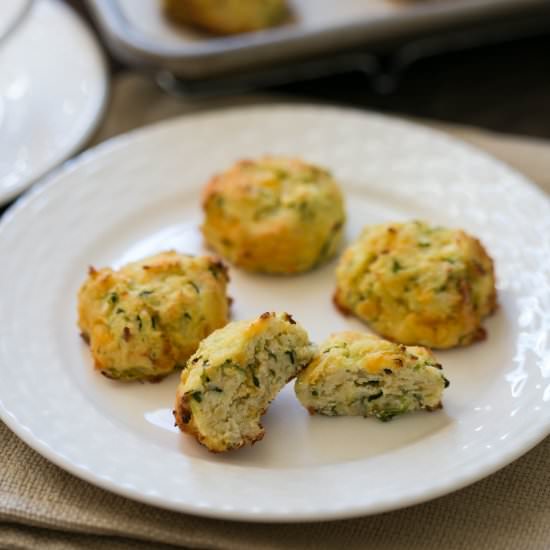 Zucchini Drop Biscuits - Recipe photo by littlebitrecipes