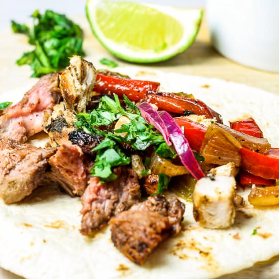 Grilled Cilantro Lime Chicken Tacos - Recipe photo by SugarSpicesLife