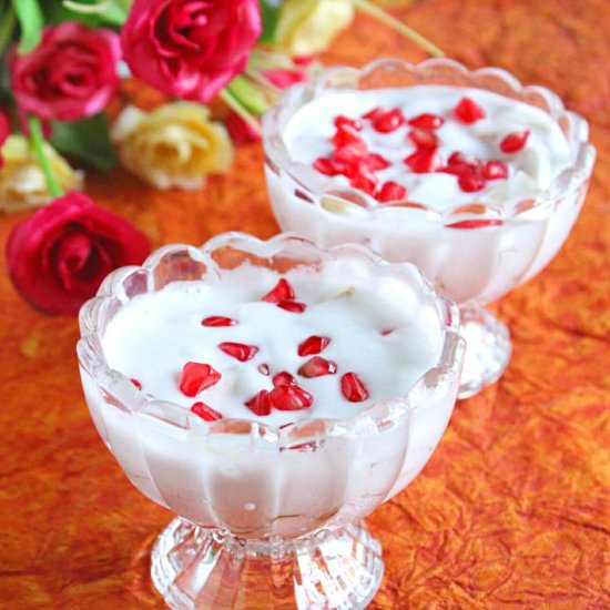 Indian Fruit Cream - Recipe photo by Delighted Baking