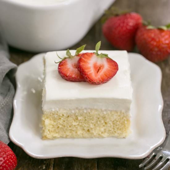 Tres Leches Cake - Recipe photo by thatskinnychickcanbake