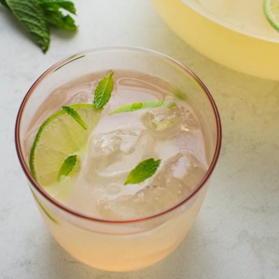 Guava Limeade Summer Mocktail - Recipe photo by garlic and zest