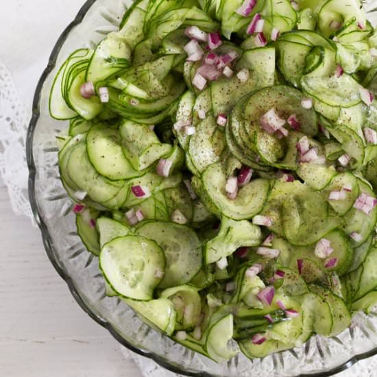 Cucumber Dill Salad - Recipe photo by adinutza