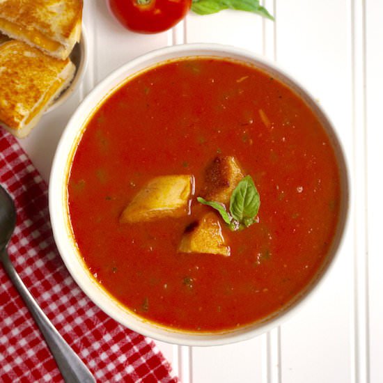 Roasted Tomato Soup - Recipe photo by anothertablespoon