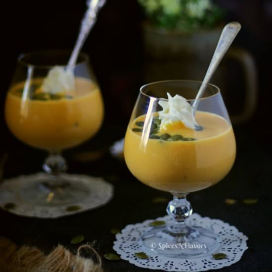 Pumpkin Custard - Recipe photo by SpicesNFlavors