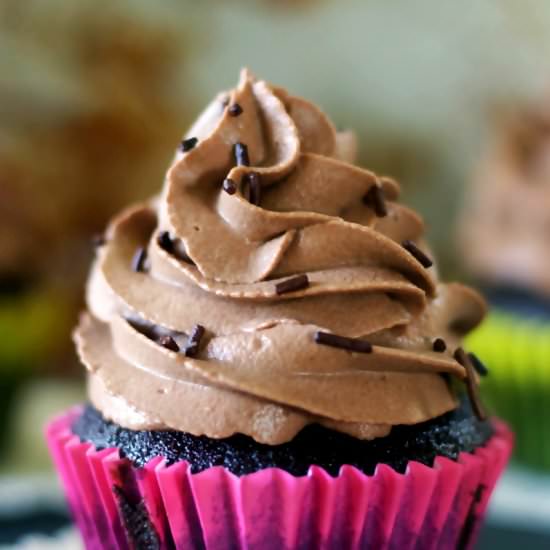 Chocolate Whipped Cream Frosting - Recipe photo by SpicesNFlavors