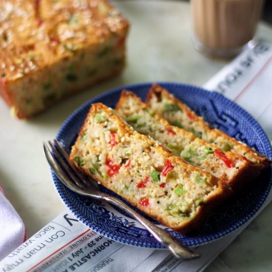 Healthy Vegetable Cake - Recipe photo by SpicesNFlavors