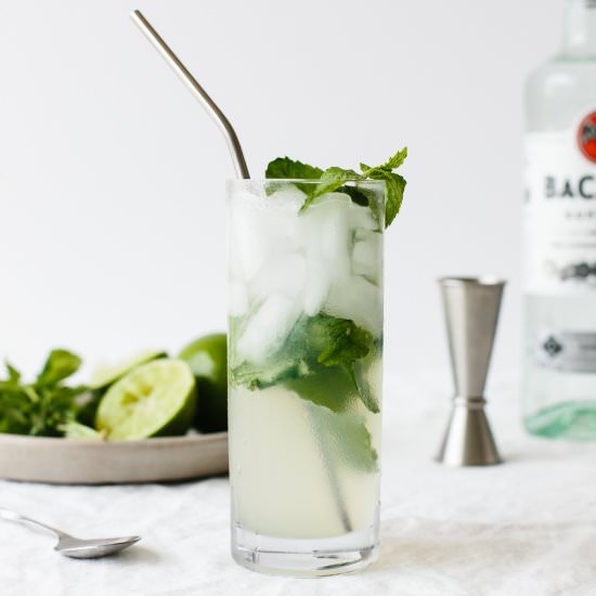 Mojito Cocktail - Recipe photo by Downshiftology