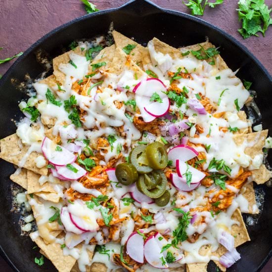 BBQ Chicken Nachos - Recipe photo by Macheesmo