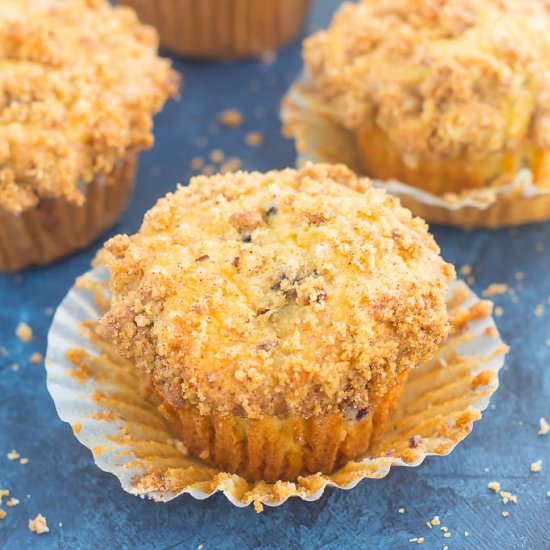 Blueberry Cheesecake Muffins - Recipe photo by pumpkinnspice