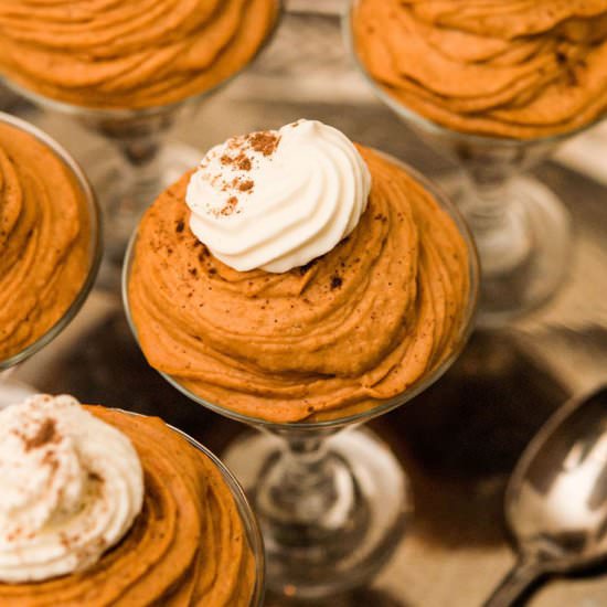 Heavenly Pumpkin Cheesecake Mousse - Recipe photo by shekeepsalovelyhome