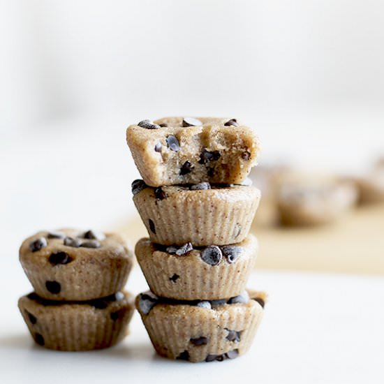 Chocolate Chip Cookie Dough Bites - Recipe photo by Our Wholesome Ways