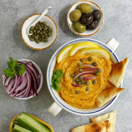 Santorini Fava Spread - Recipe photo by marilenaskitchen