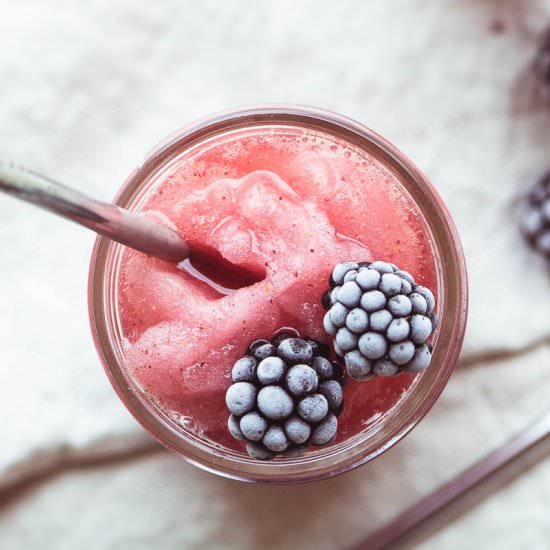 Blackberry Moscato Slushies - Recipe photo by theviewfromgreatisland