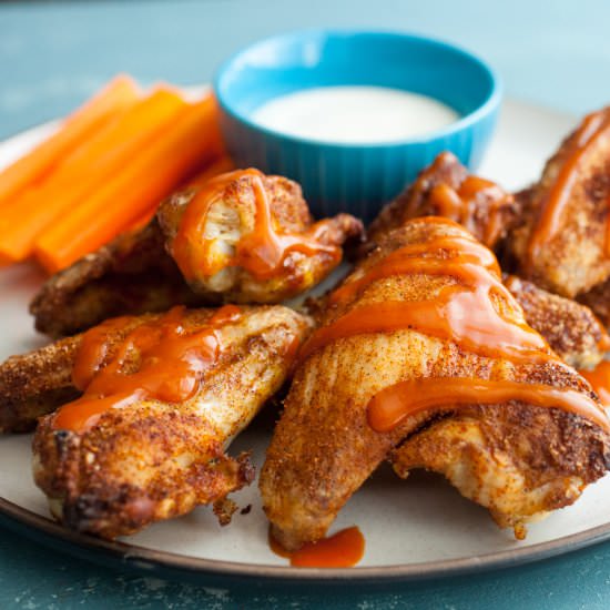 Baked Cajun Chicken Wings - Recipe photo by Macheesmo