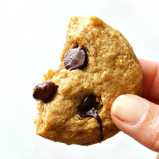 Chocolate Peanut Butter Cookies - Recipe photo by Garden in the kitchen