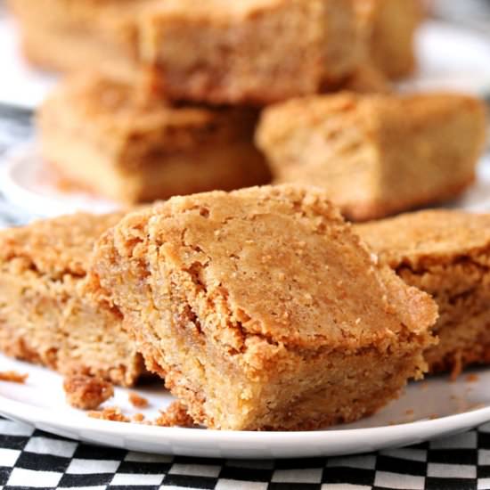 Biscoff Cookie Butter Blondies - Recipe photo by CouponClippingCook