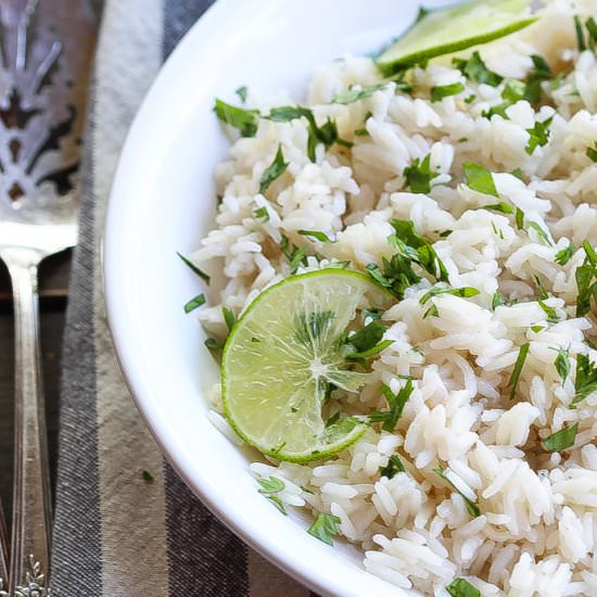 Coconut Ginger Rice - Recipe photo by foodfidelity