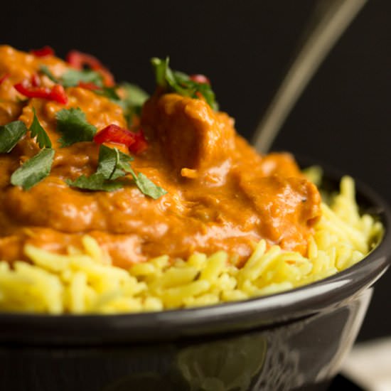 CRAZY Easy SlowCooker Chicken Curry - Recipe photo by KitchenMason
