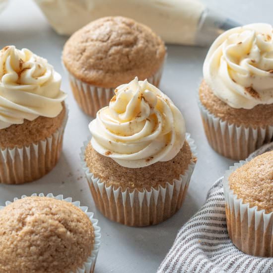 Gluten-Free Chai Cupcakes - Recipe photo by gluten-free palate