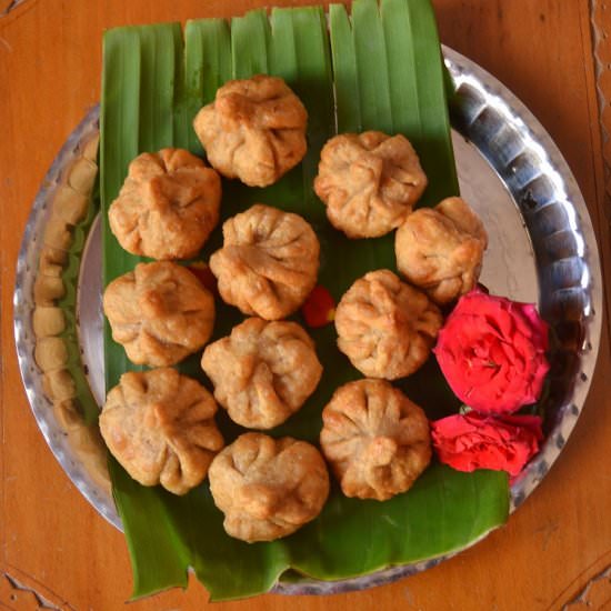 Deep Fried Modak - Recipe photo by rakshaskitchen