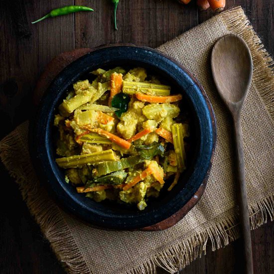 Avial/Mixed Vegetables Curry - Recipe photo by pepperdelight