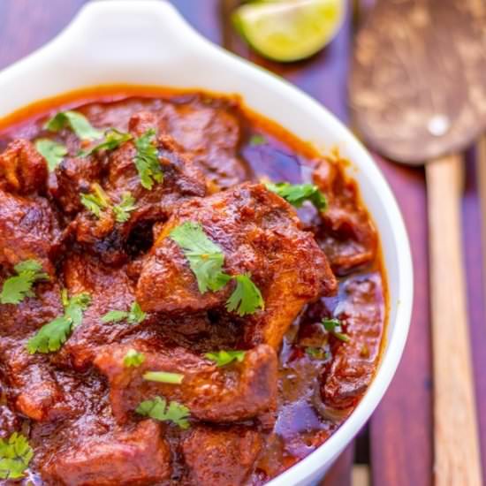 Spicy Slow-Cooked Indian Lamb Curry - Recipe photo by Priyanka DK