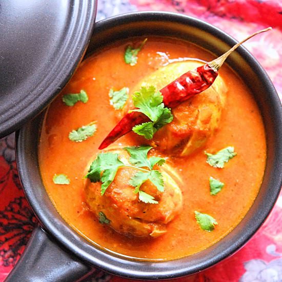 Egg Curry in south indian flavour - Recipe photo by YourFoodFantasy