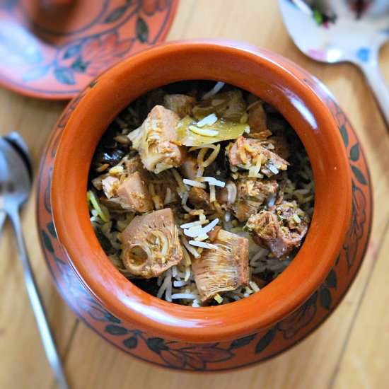 Jack Fruit Biryani - Recipe photo by YourFoodFantasy
