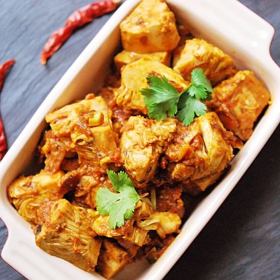 One pot Jackfruit Masala Curry - Recipe photo by YourFoodFantasy