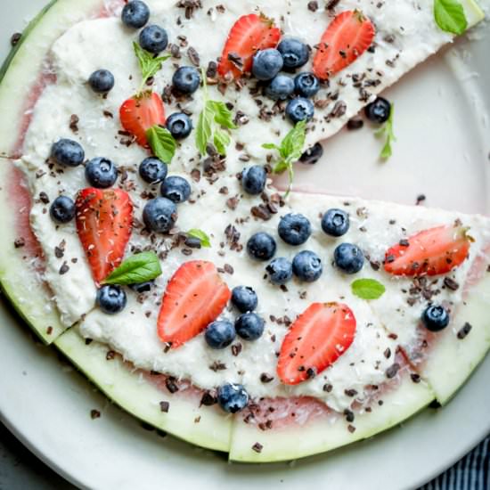 Watermelon Pizza - Recipe photo by feelgoodfoodie1