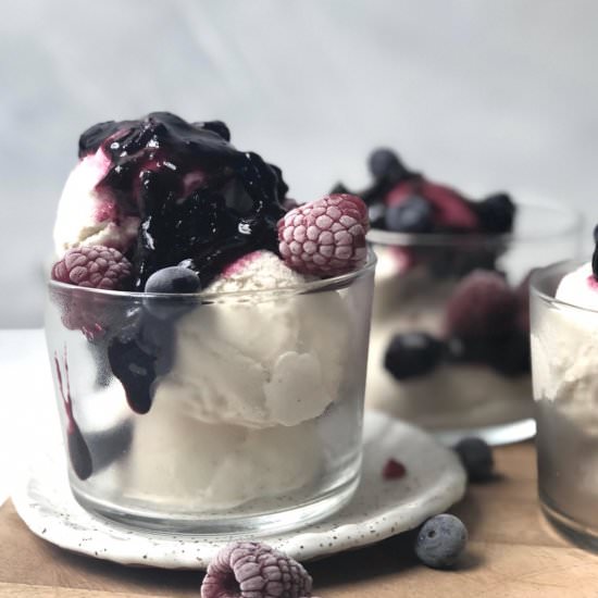 Blueberry Cardamom Sauce - Recipe photo by my berkeley kitchen