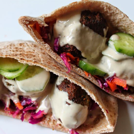 King Falafel - Recipe photo by The Spice Daily