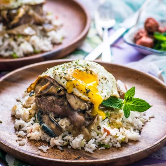 Loco Moco - Recipe photo by rhubarbandcod