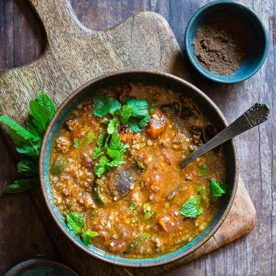 Instant Pot Beef and Vegetable Soup - Recipe photo by foodfaithfitness