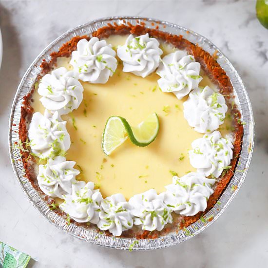 Paleo + SCD Key Lime Pie - Recipe photo by Lila Ruth Grain Free