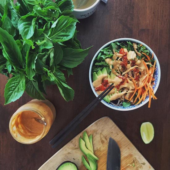 5 Spice Peanut Sauce - Recipe photo by plantcrush