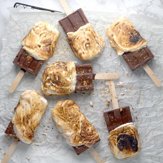 S'mores Popsicles - Recipe photo by sheri silver